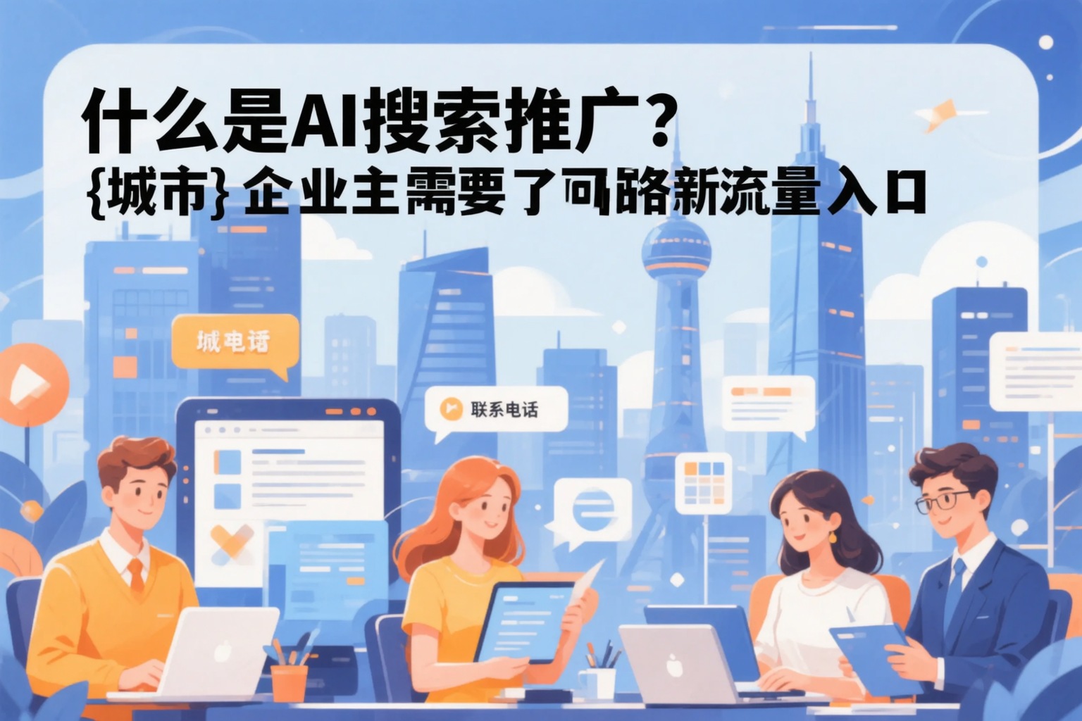 什么是AI搜索推广？石嘴山企业主需要了解的新流量入口
