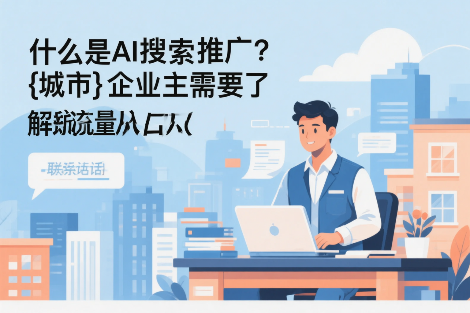 什么是AI搜索推广？石嘴山企业主需要了解的新流量入口