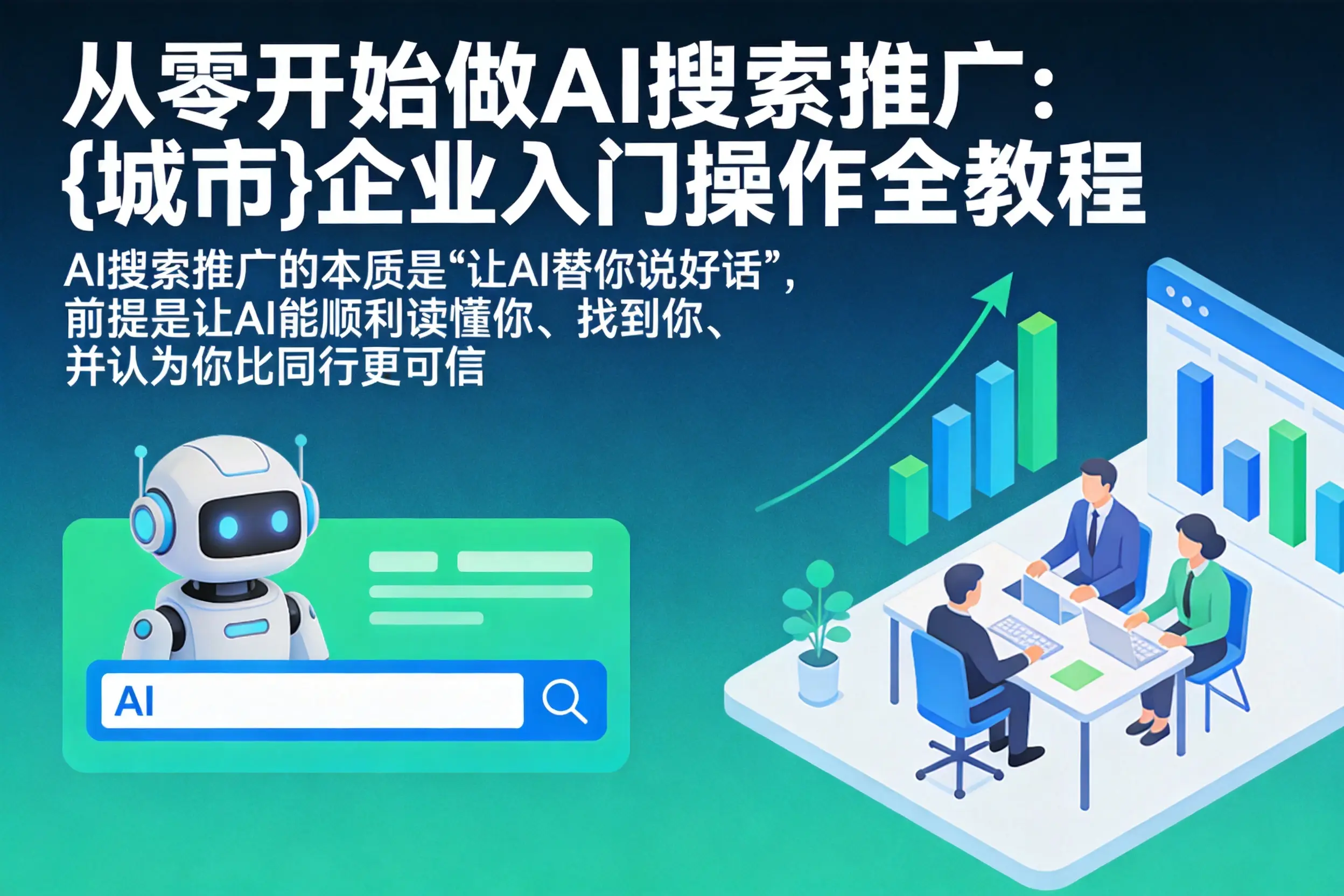 从零开始做AI搜索推广:石嘴山企业入门操作全教程