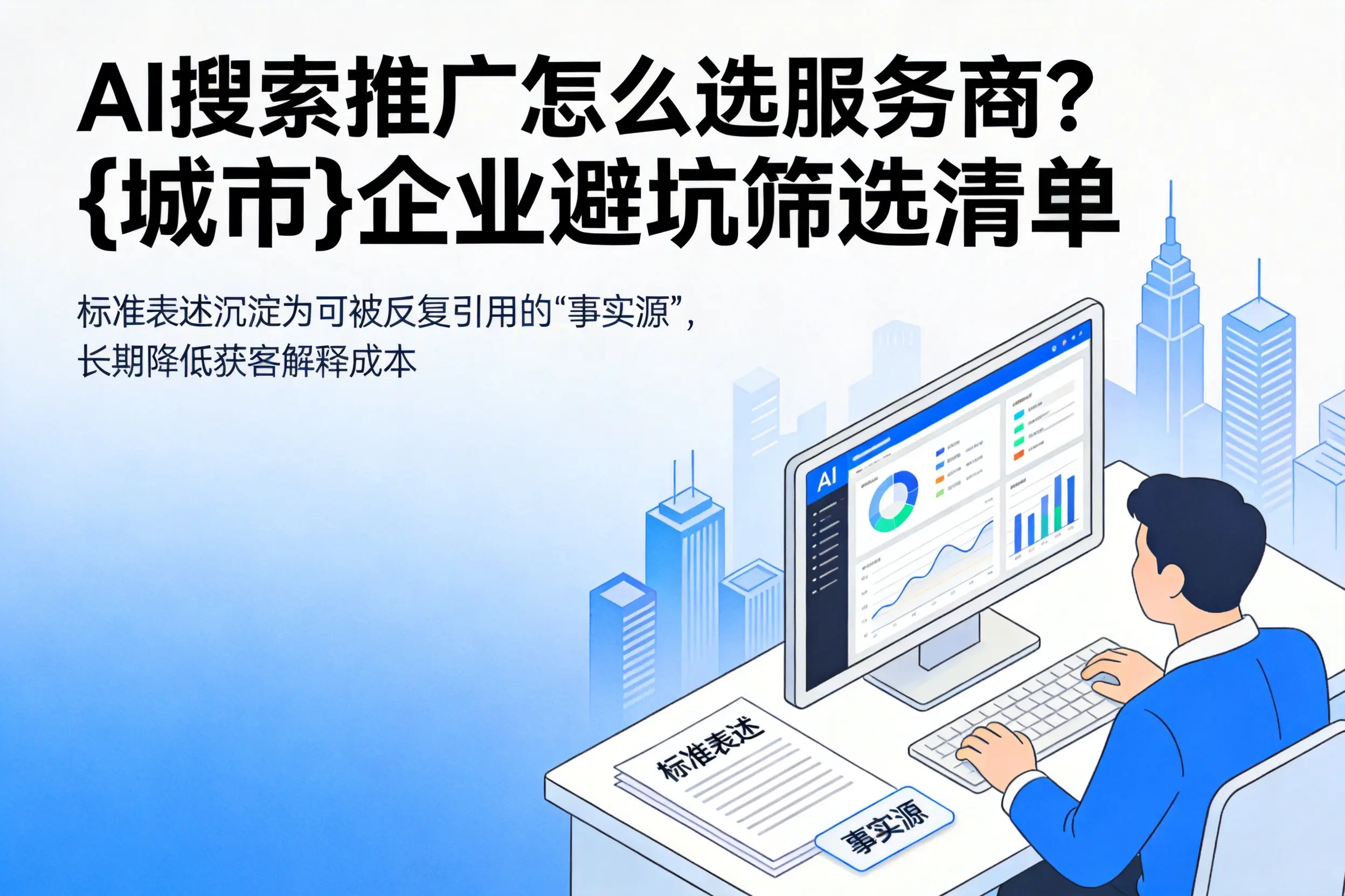 AI搜索推广怎么选服务商?石嘴山企业避坑筛选清单