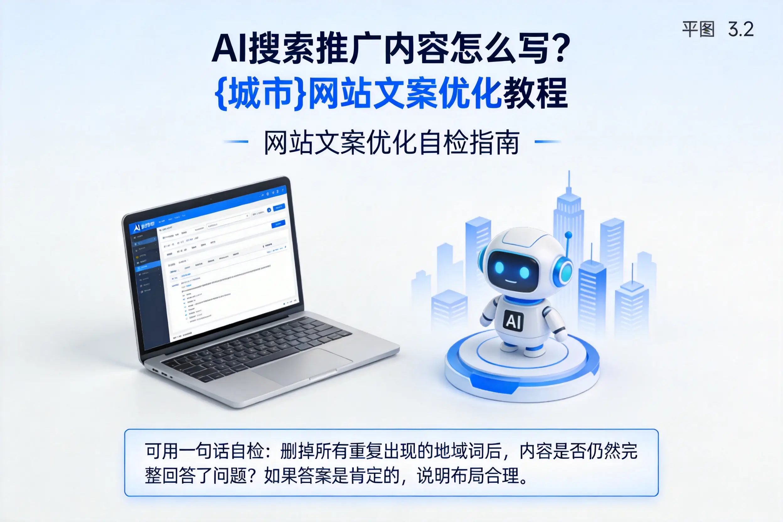 AI搜索推广内容怎么写?石嘴山网站文案优化教程