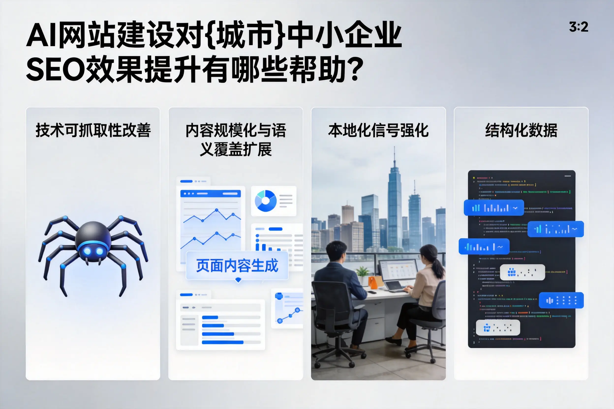 AI网站建设对石嘴山中小企业SEO效果提升有哪些帮助?