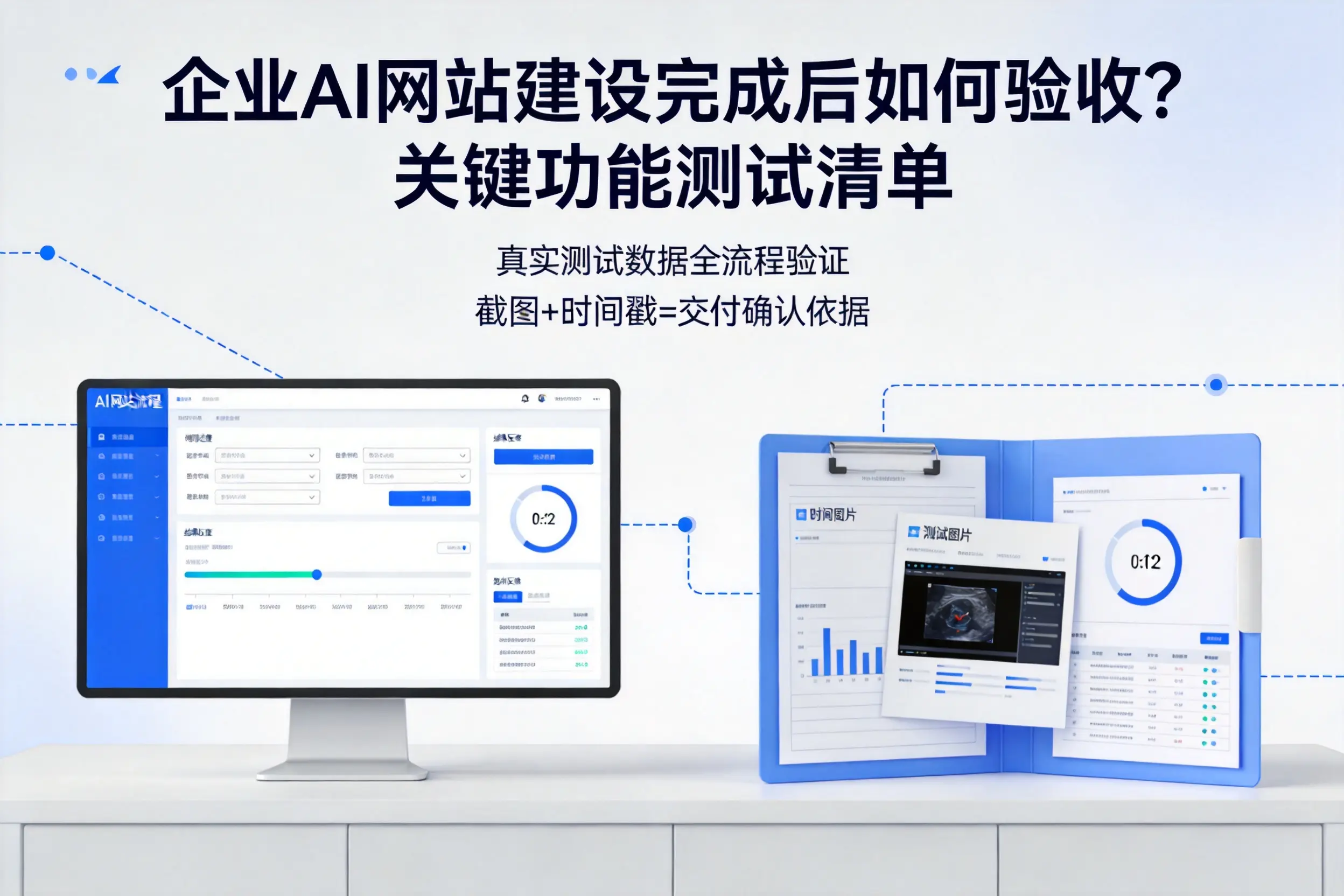 石嘴山企业AI网站建设完成后如何验收?关键功能测试清单