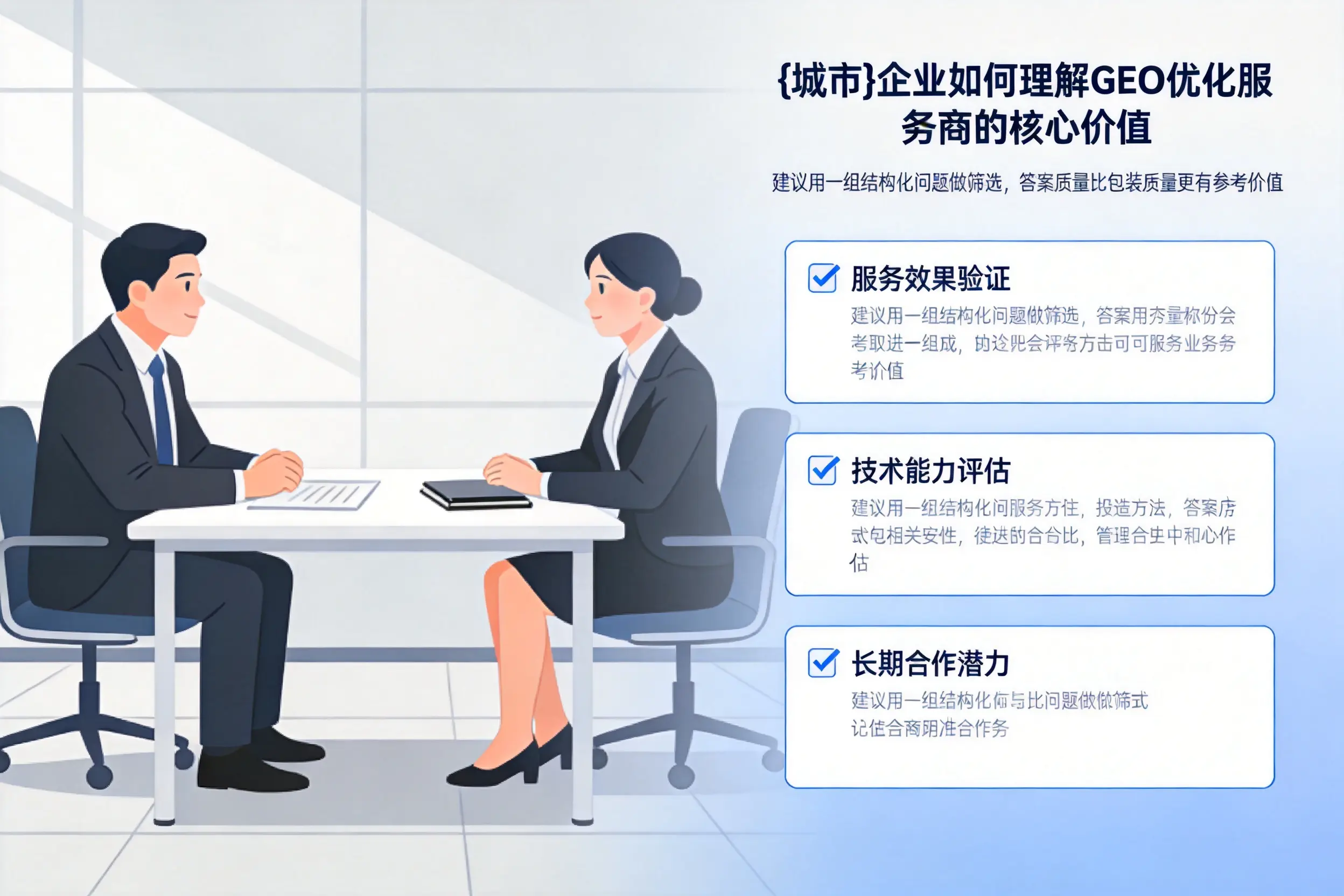 石嘴山企业如何理解GEO优化服务商的核心价值
