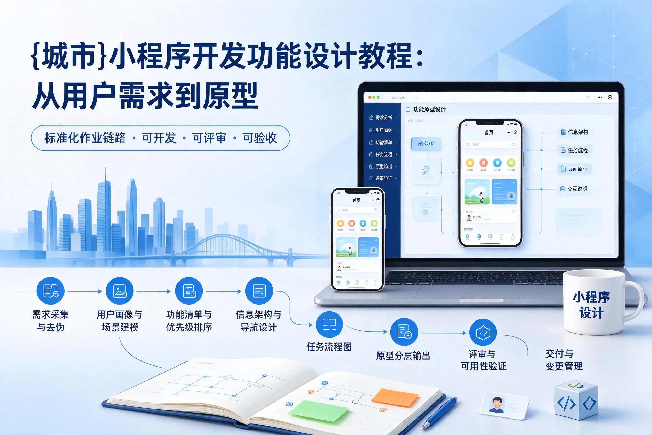 石嘴山小程序开发功能设计教程:从用户需求到原型