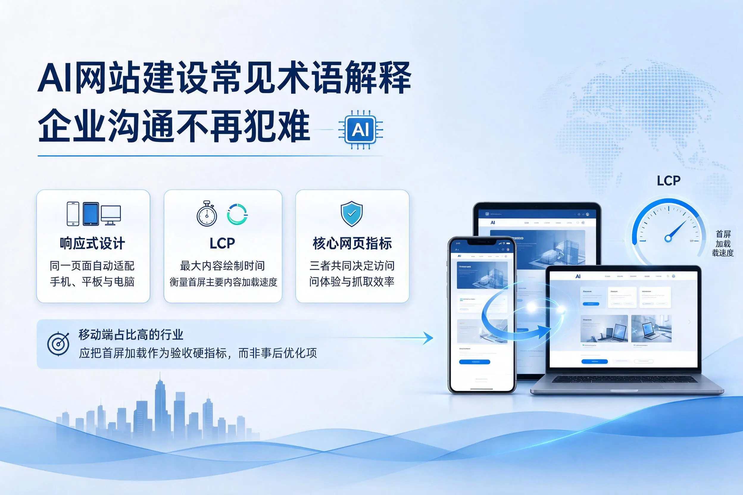 AI网站建设常见术语解释,石嘴山企业沟通不再犯难